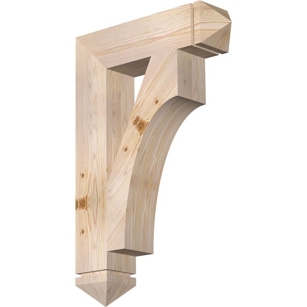 Ekena Millwork Westlake Arts & Crafts Smooth Bracket, Douglas Fir, 5 1/2"W x 24"D x 36"H BKT06X24X36WTL03SDF - main
